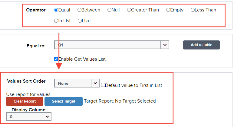 This method can be utilized for any <b>EQUAL </b>filter type when you want the top value to be displayed by default.